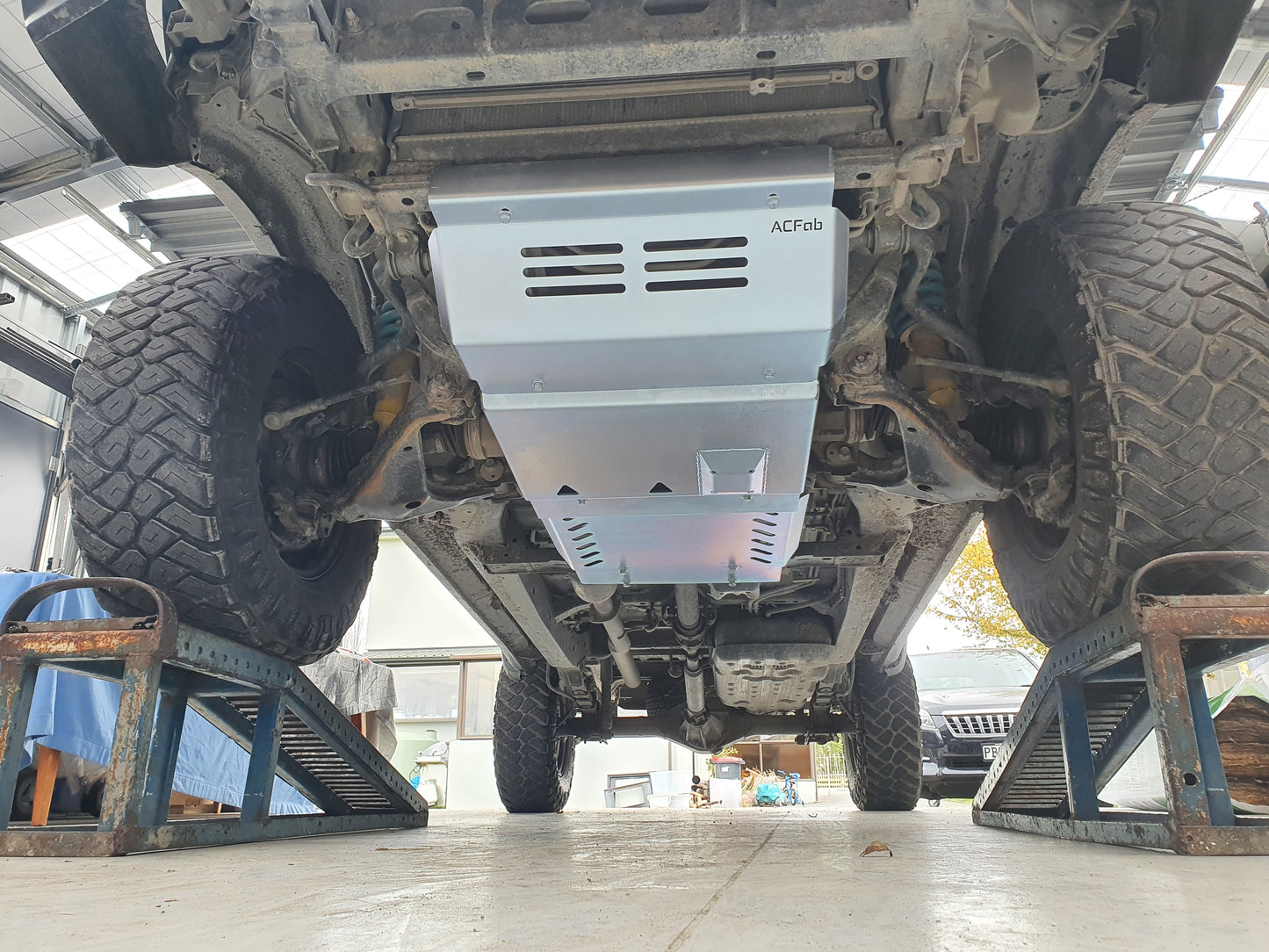 ACFab Toyota Hilux 2005 - 2015 N70 KUN26 Bash Plates Suit Diff Drop