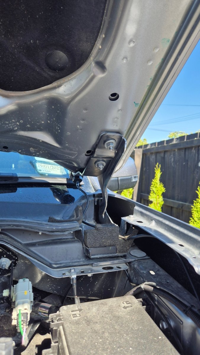 AC Fab Ford Ranger RA 2023 to current UHF Antenna Mount Bracket - NZ Offroader