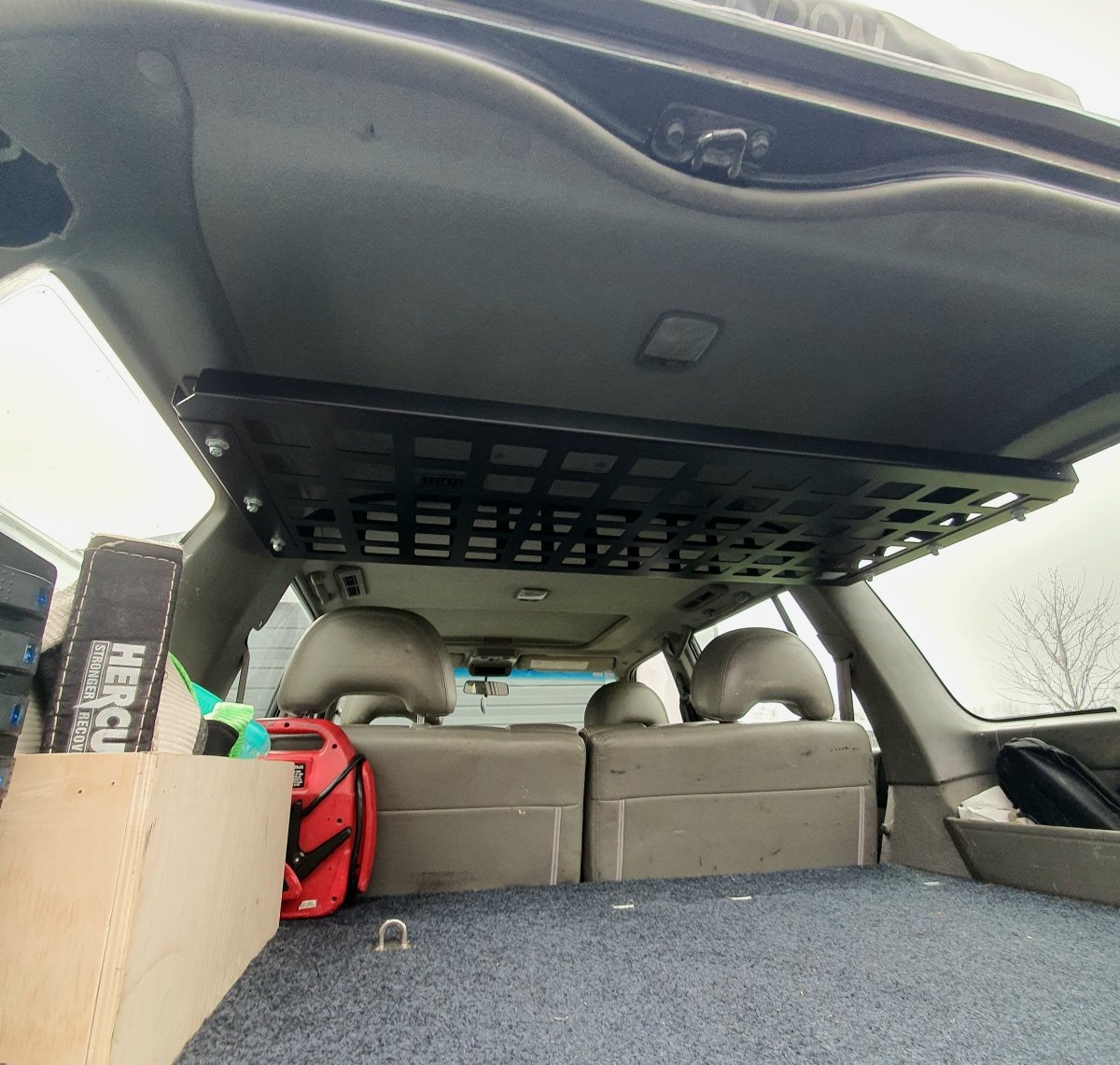 AC Fab Nissan Patrol GU Y61 Rear Cargo Shelf - NZ Offroader