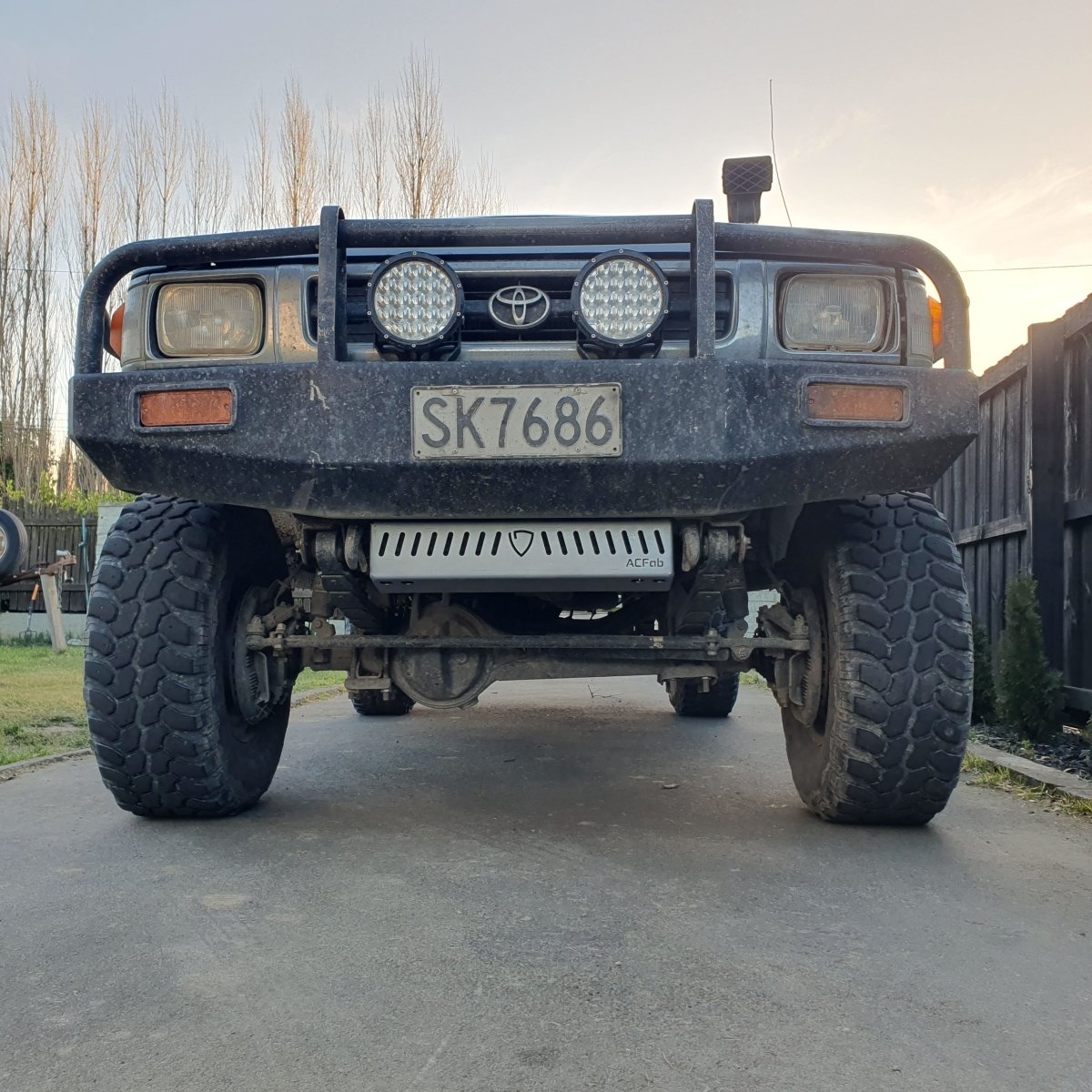 AC Fab Toyota Hilux LN106 Radiator Guard - NZ Offroader