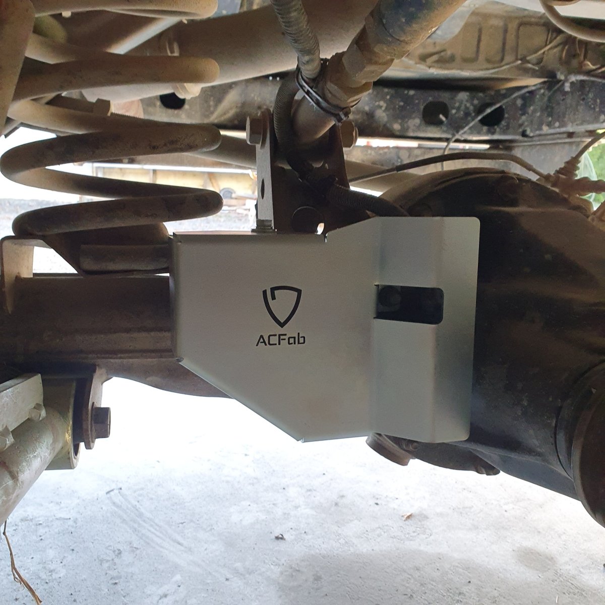AC Fab Toyota Landcruiser 70 and 80 series Rear Diff Locker Guard - NZ Offroader