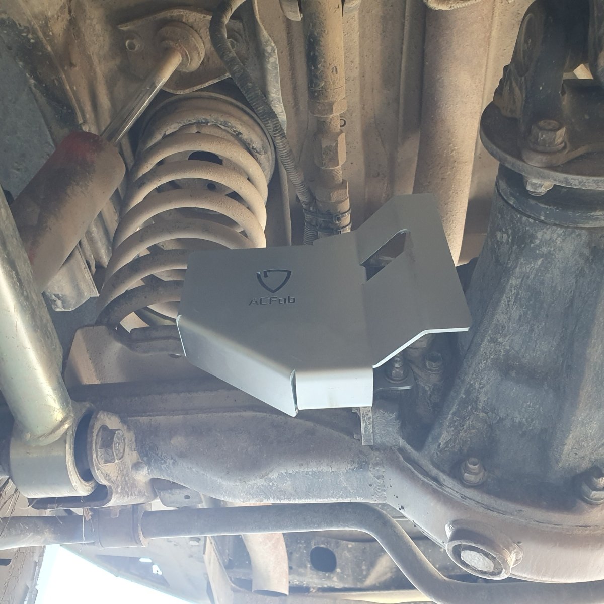 AC Fab Toyota Landcruiser 70 and 80 series Rear Diff Locker Guard - NZ Offroader