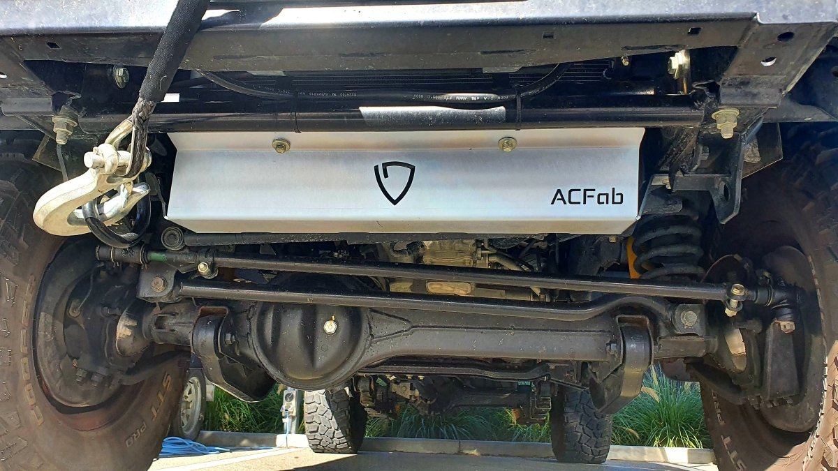 AC Fab Toyota Landcruiser VDJ 76/78/79 series V8 Radiator Guard - NZ Offroader