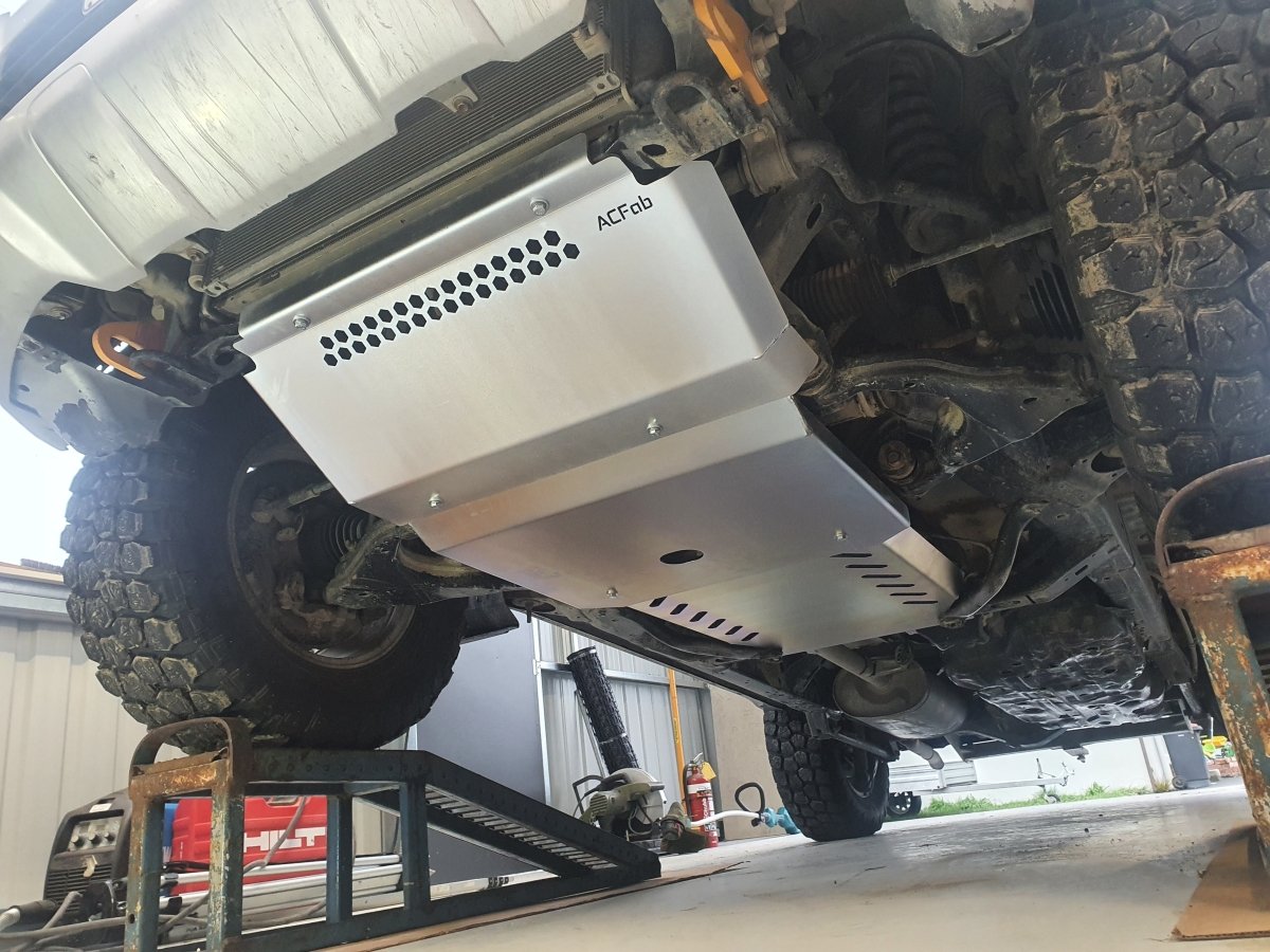 AC Fab Toyota Prado 120 series J120 Bash Plates - NZ Offroader