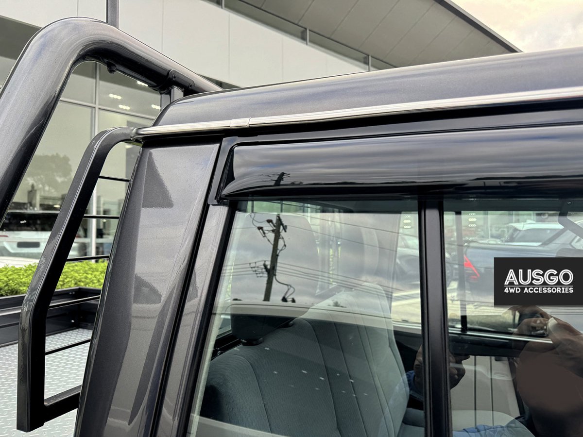 AUSGO Toyota Land Cruiser 70 76 79 Series 2007 - Onwards Monsoon Weather Shields - NZ Offroader