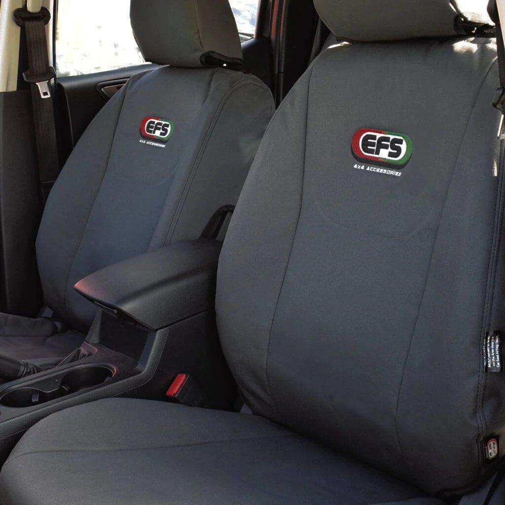 EFS Seat Covers to suit FORD EVEREST / FORD RANGER PX1 PX2 PX3 / MAZDA BT50 - Front Row - NZ Offroader