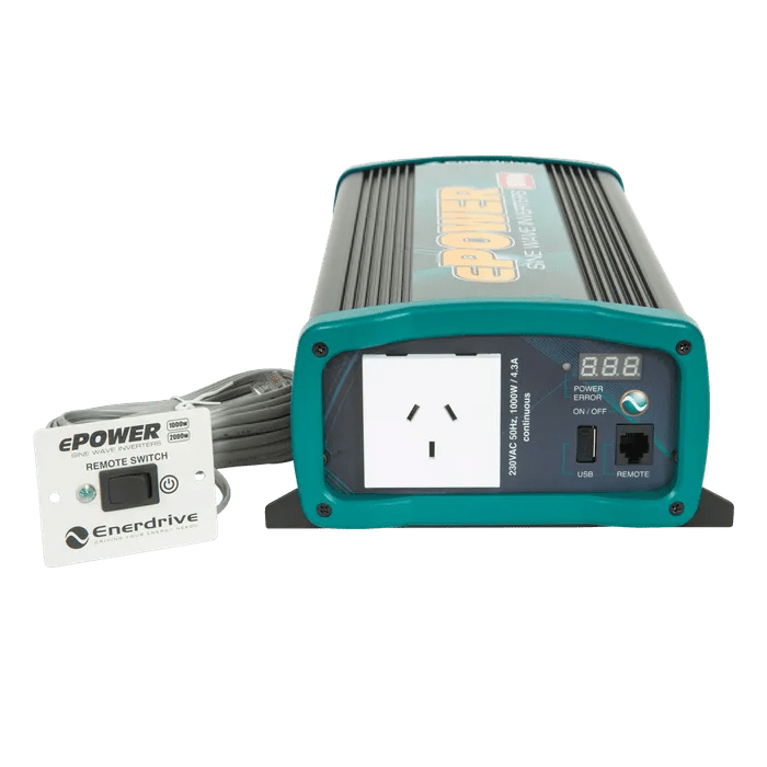 Enerdrive 12v 1000w PSW Inverter - NZ Offroader