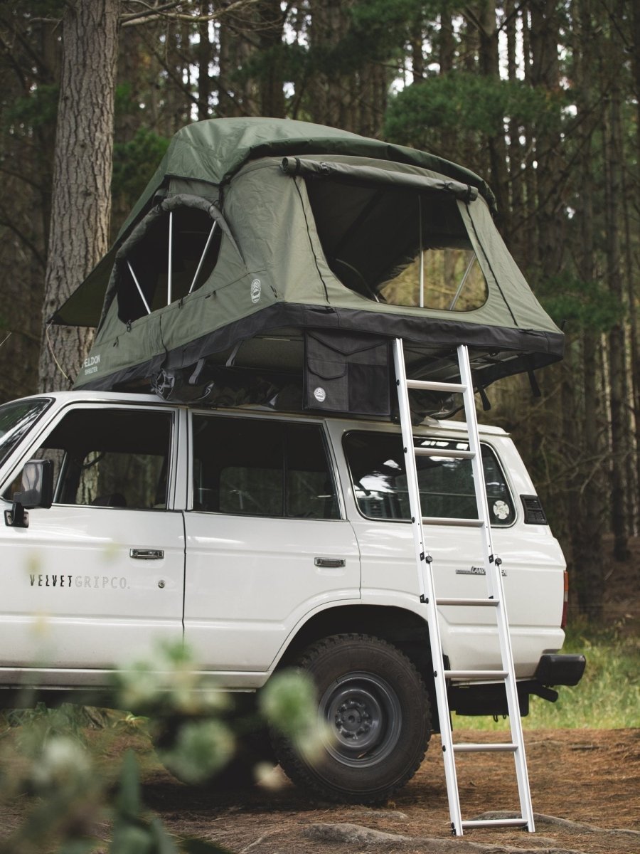 Feldon Crow's Nest Rooftop Tent - Regular - Green - NZ Offroader