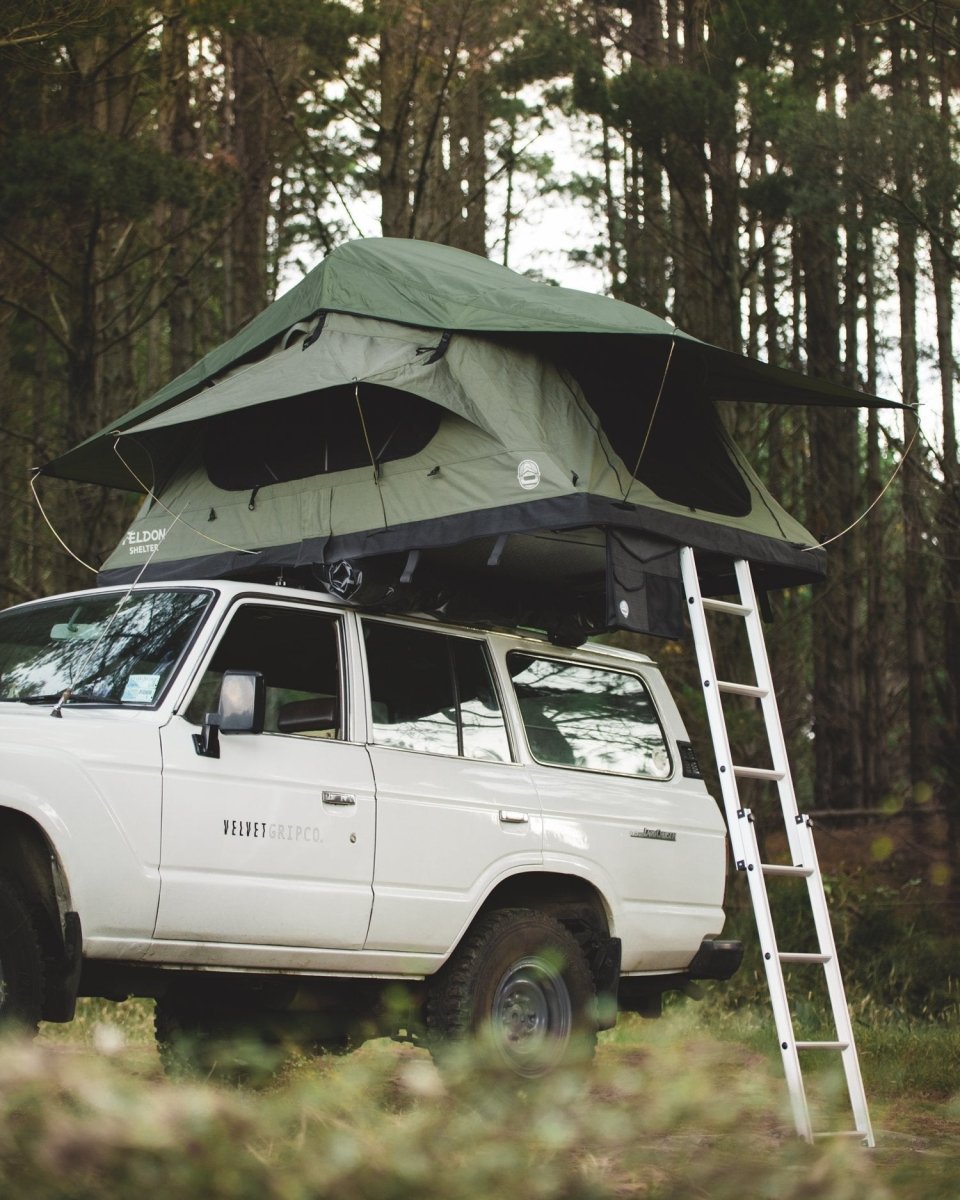 Feldon Crow's Nest Rooftop Tent - Regular - Green - NZ Offroader
