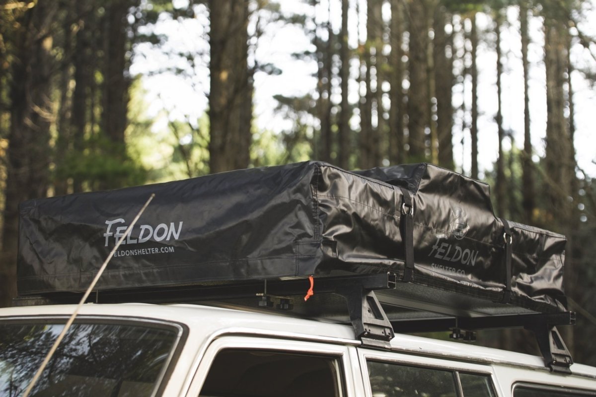 Feldon Crow's Nest Rooftop Tent - Regular - Green - NZ Offroader