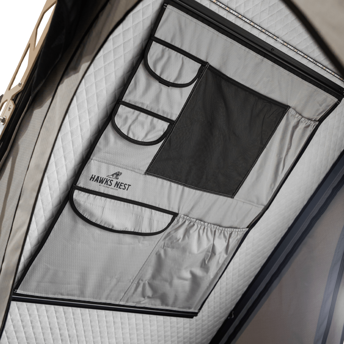 Feldon Hawk's Nest V2 Rooftop Tent - Standard - Grey - NZ Offroader