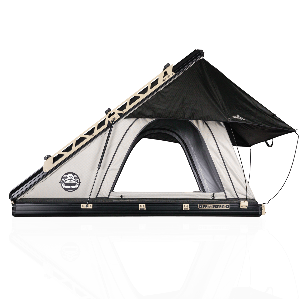 Feldon Hawk's Nest V2 Rooftop Tent - Standard - Grey - NZ Offroader