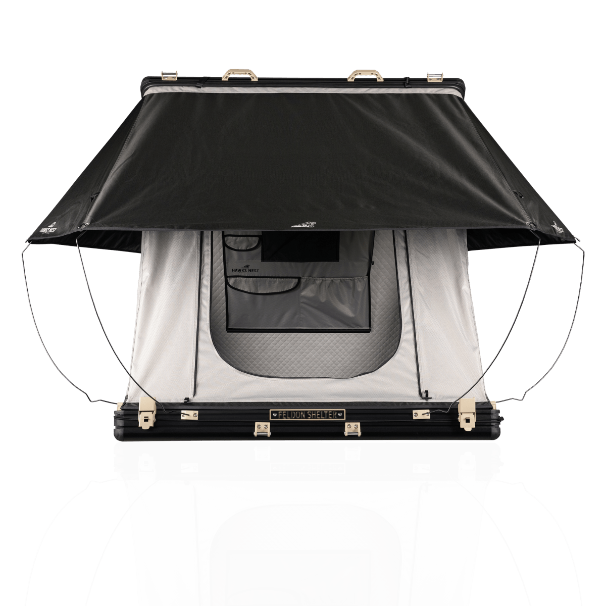 Feldon Hawk's Nest V2 Rooftop Tent - Wide - Grey - NZ Offroader