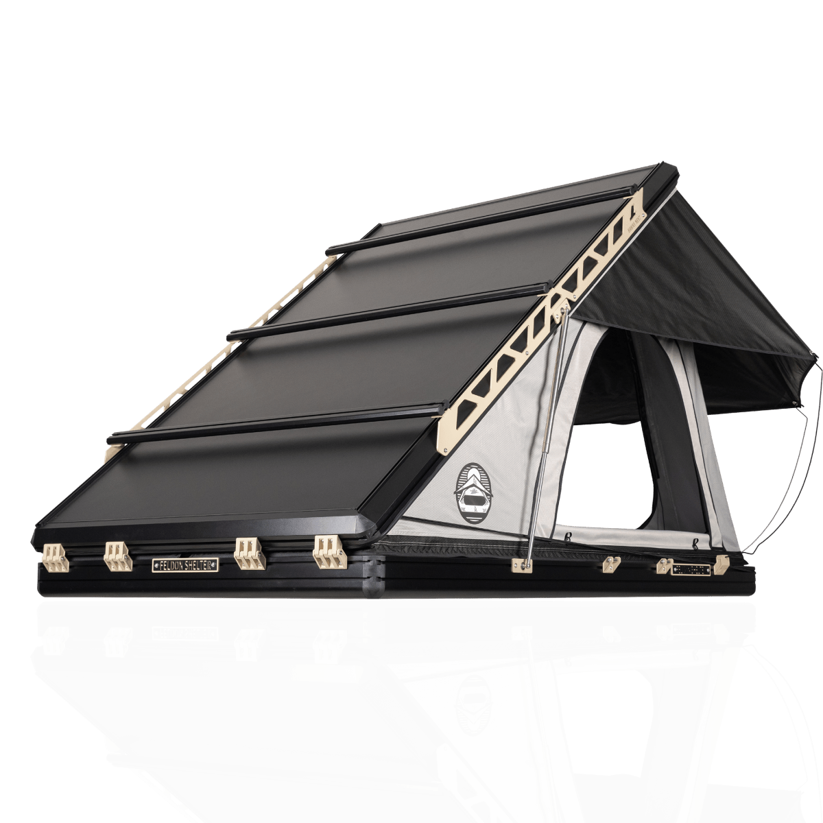 Feldon Hawk's Nest V2 Rooftop Tent - Wide - Grey - NZ Offroader