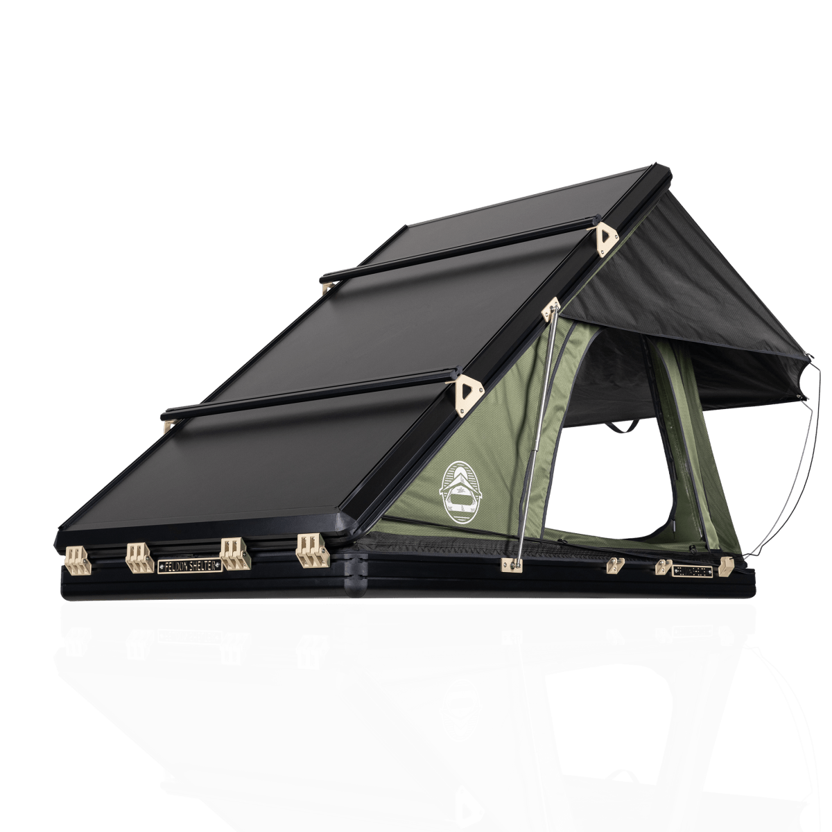 Feldon Hawk's Nest V2 Tent Mounted 2 - Bar Rack Kit - For Low - Pro, Standard & Wide - NZ Offroader