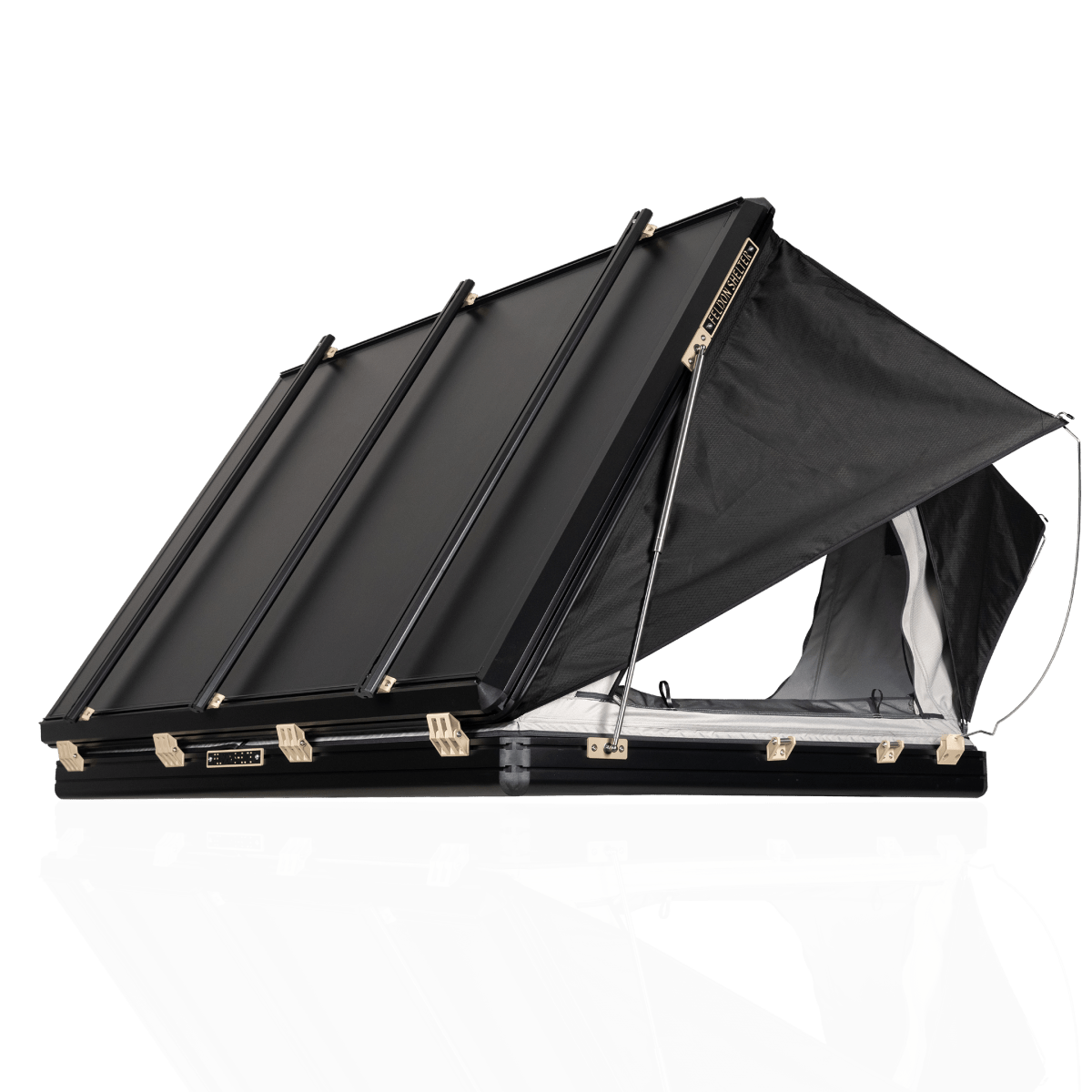 Feldon Hawk's Nest V2 Tent Mounted 3 - Bar Rack Kit - For Side - NZ Offroader