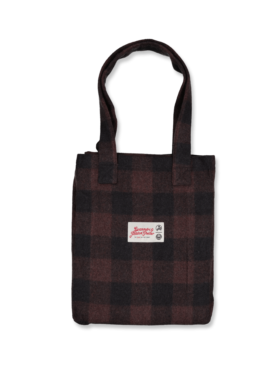 Feldon Swanndri Wool Camp Blanket - Plum Check - NZ Offroader