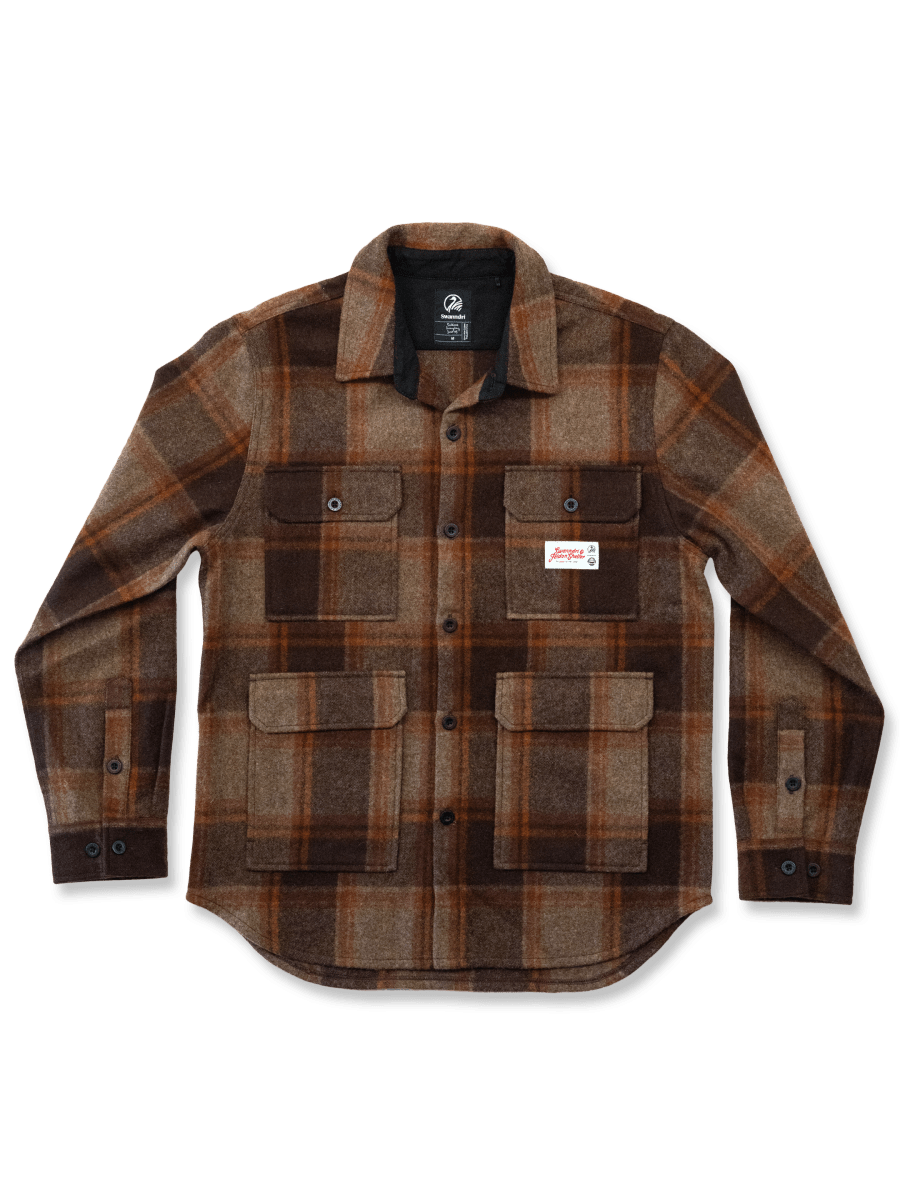 Feldon Swanndri Wool Camp Shacket - High Country Check - NZ Offroader