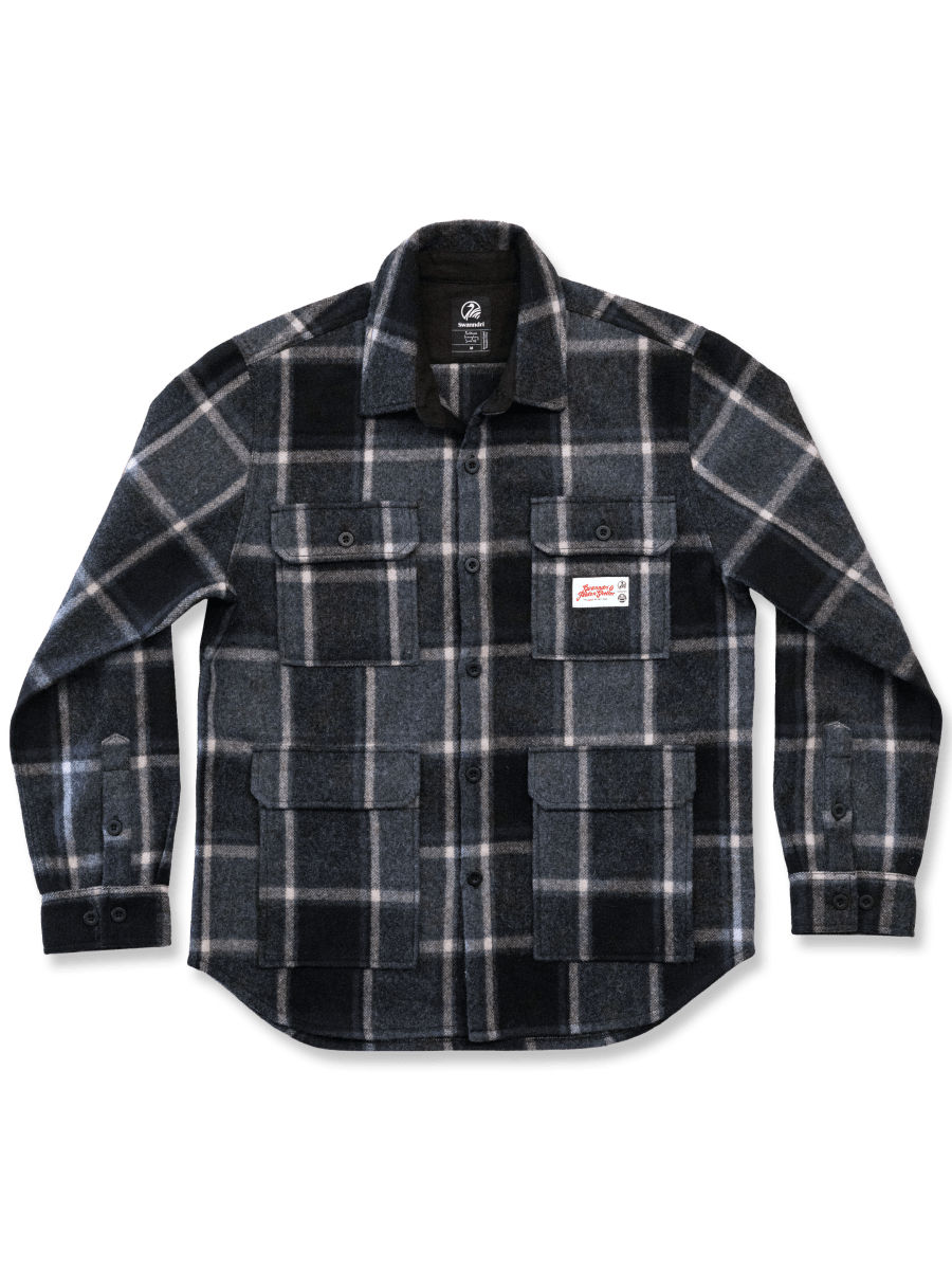 Feldon Swanndri Wool Camp Shacket - Night Check - NZ Offroader