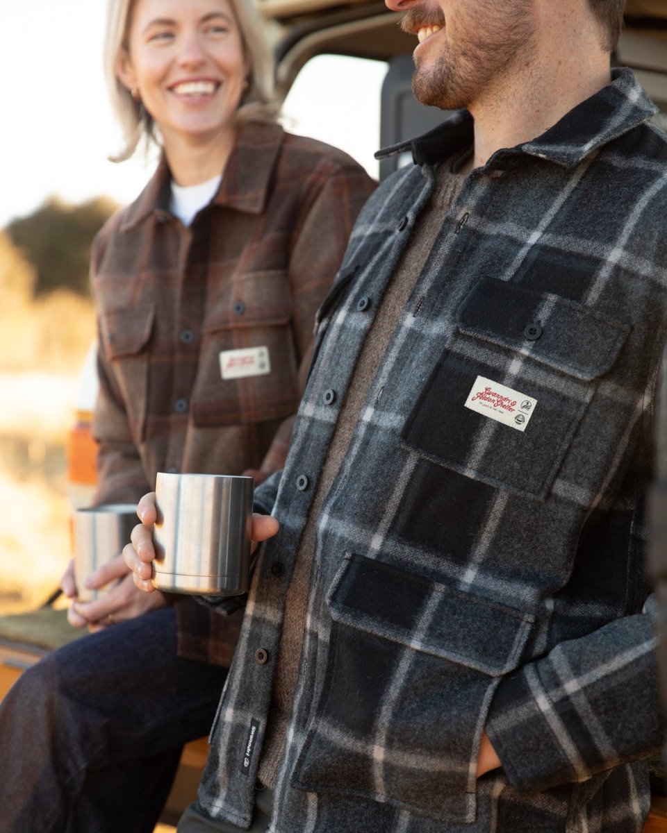 Feldon Swanndri Wool Camp Shacket - Night Check - NZ Offroader