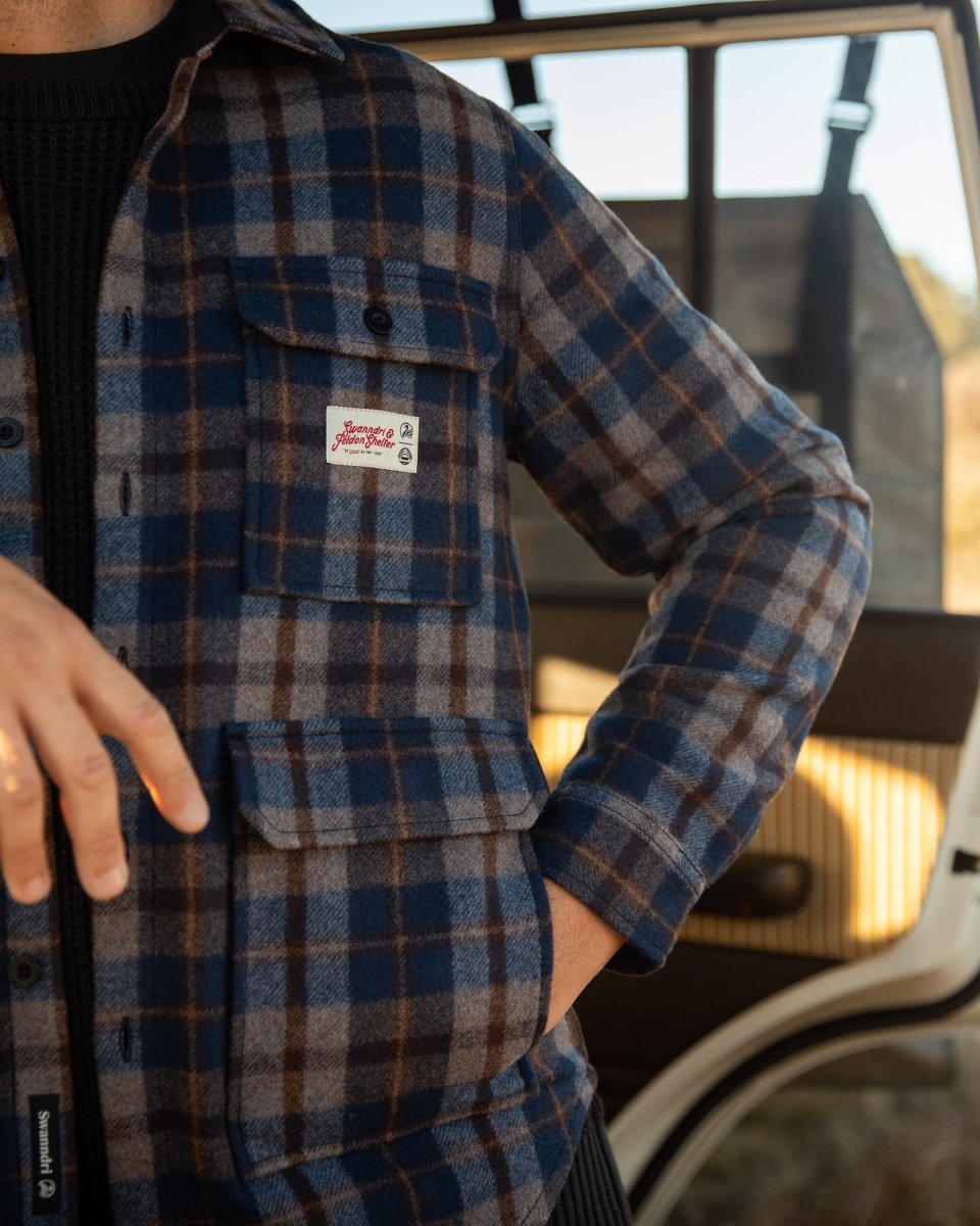 Feldon Swanndri Wool Camp Shacket - Trail Check - NZ Offroader
