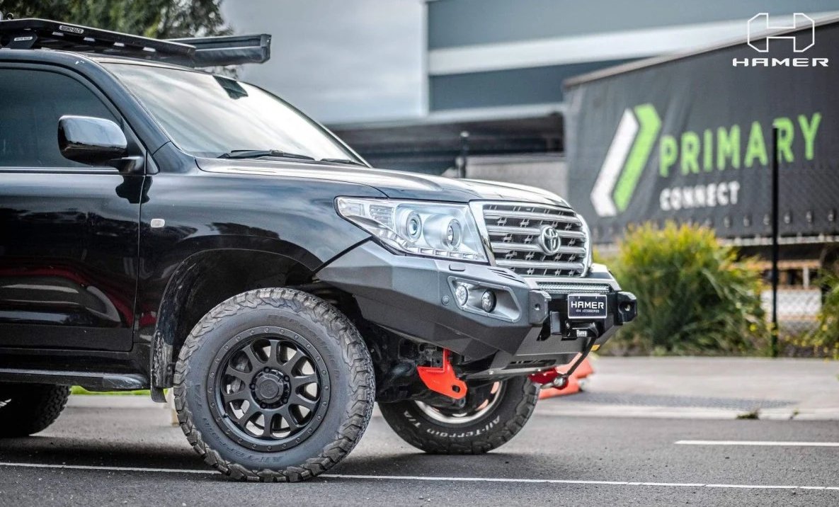 Hamer AM106 King Series Winch Bar for Toyota Landcruiser 200 Series 2010 - 2015 - NZ Offroader