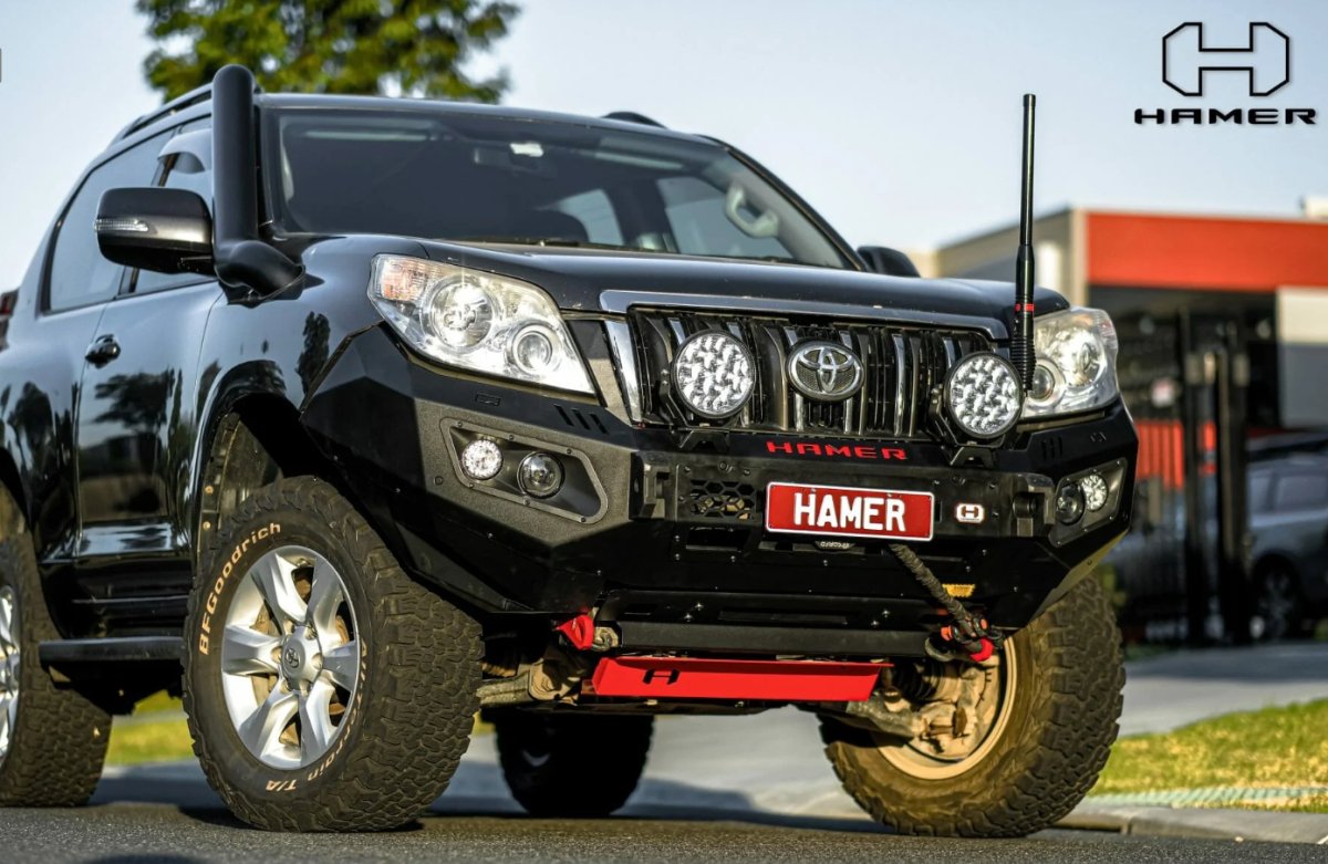 Hamer AM106 King Series Winch Bar for Toyota Prado 150 2014 - 2017 - NZ Offroader