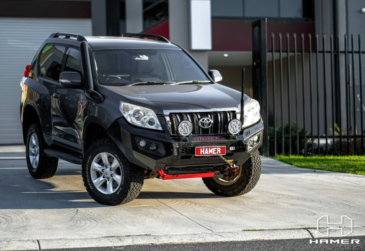 Hamer AM106 King Series Winch Bar for Toyota Prado 150 2014 - 2017 - NZ Offroader