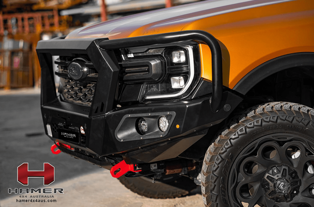 Hamer AM106 - PT King Series Plus Winch Bar for Ford Ranger/Everest Next - Gen 2022 - on - NZ Offroader
