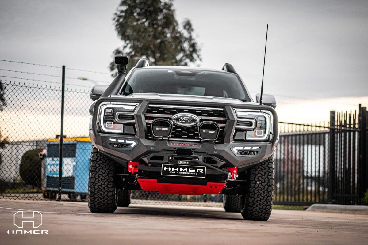 Hamer Atlas Series plus bull bar for Ford Ranger (2022 – Present) - NZ Offroader