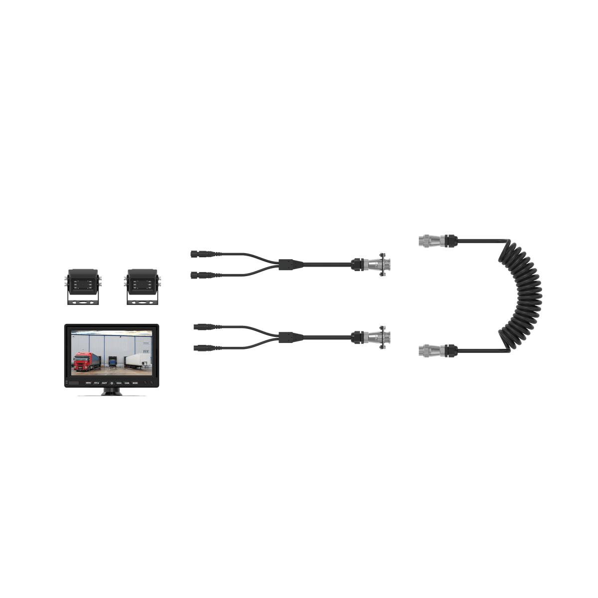 Hema Heavy - duty 2m Coiled WOZA Cable - NZ Offroader