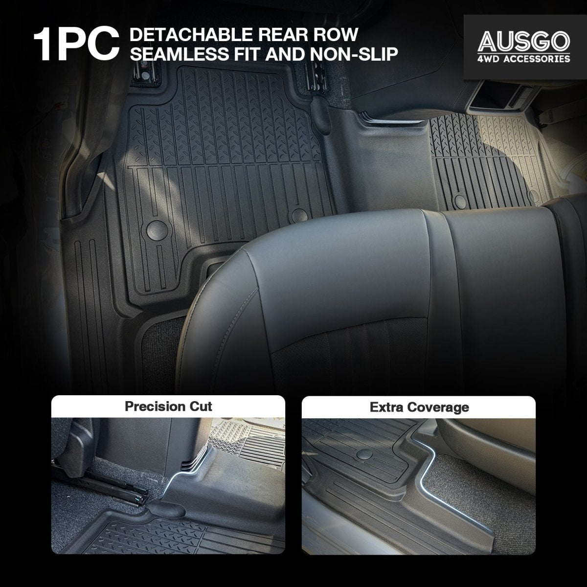 ISUZU MU - X 2021 - Onwards Injection Car Floor Mats - NZ Offroader