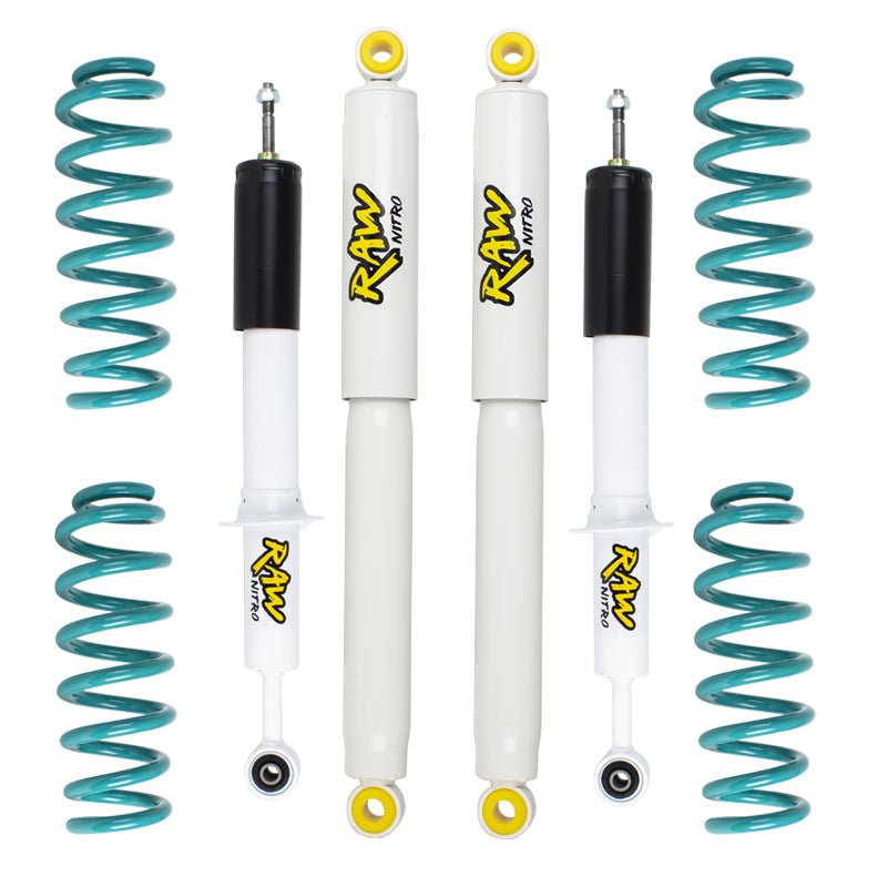 Lift Junkie 2" Lift Kit to suit Toyota Landcruiser Prado 90 series 1996 - 2003 and KZN185 Surf - NZ Offroader