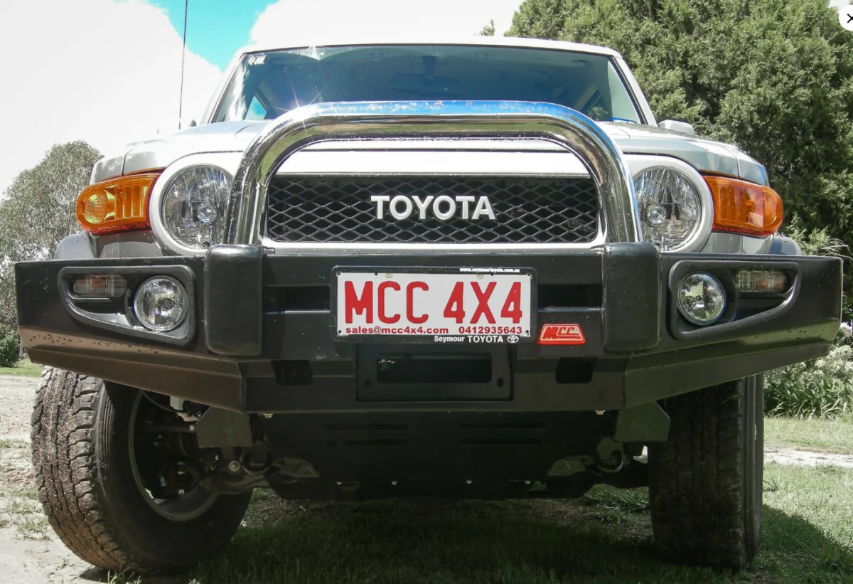 MCC Falcon 707 - 01 Single Loop Winch Bar for Toyota FJ Cruiser 2007 - current - NZ Offroader