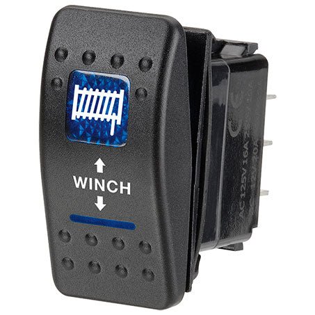 Narva Rocker Switch Winch In/Out - Momentary On/Off - NZ Offroader