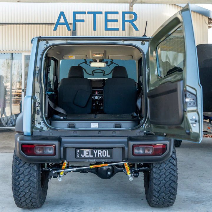 Pirate Camp Co. Rear Door Strut Extension For Jimny JB74 - NZ Offroader