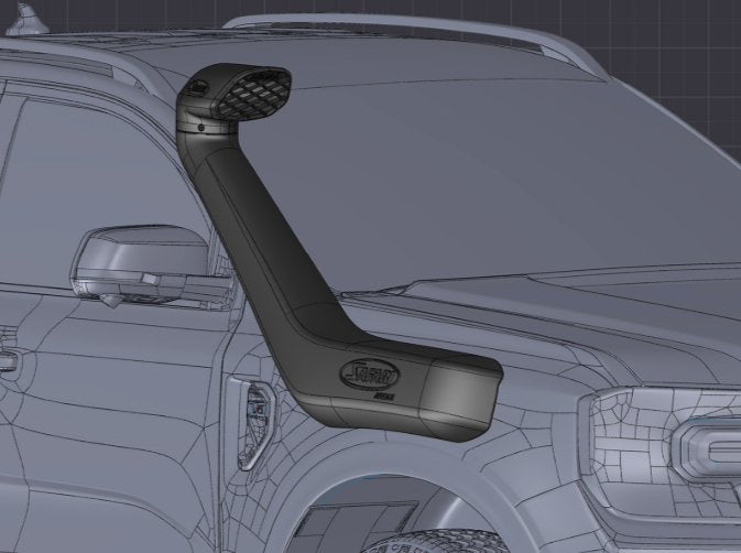 Safari ARMAX Snorkel To Suit Ford Ranger Next-Gen and Ford Everest Next-Gen - NZ Offroader