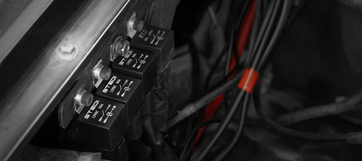 STEDI Single Connector Plug & Play SMART Harness High Beam Driving Light Wiring - NZ Offroader