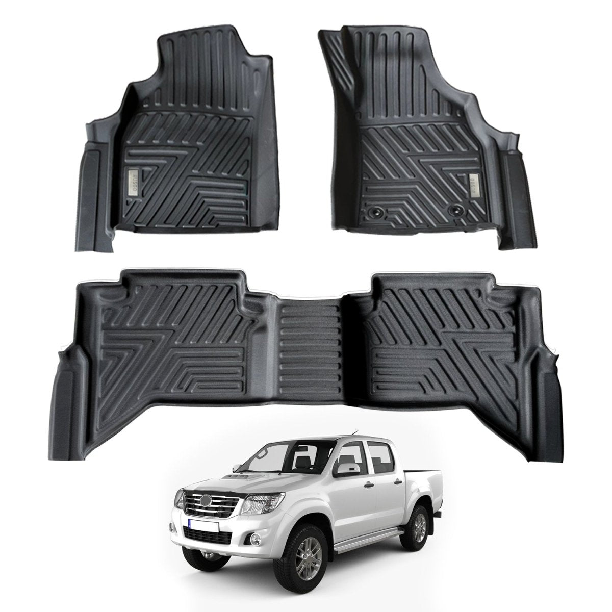 Toyota Hilux 2005 - 2015 Car Floor Mats - NZ Offroader