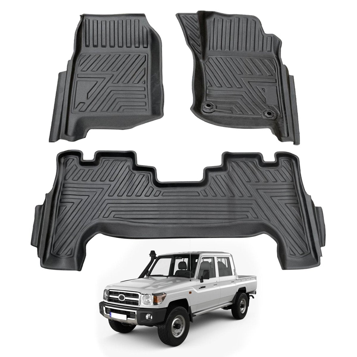 Toyota Land Cruiser 79 Series 2012 - Onwards Car Floor Mats - NZ Offroader