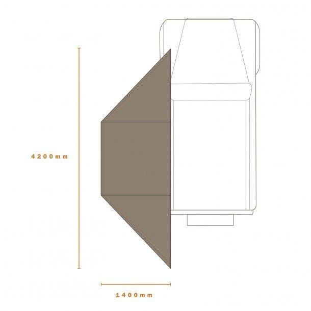 Darche Eclipse 180 Versatile Awning - NZ Offroader