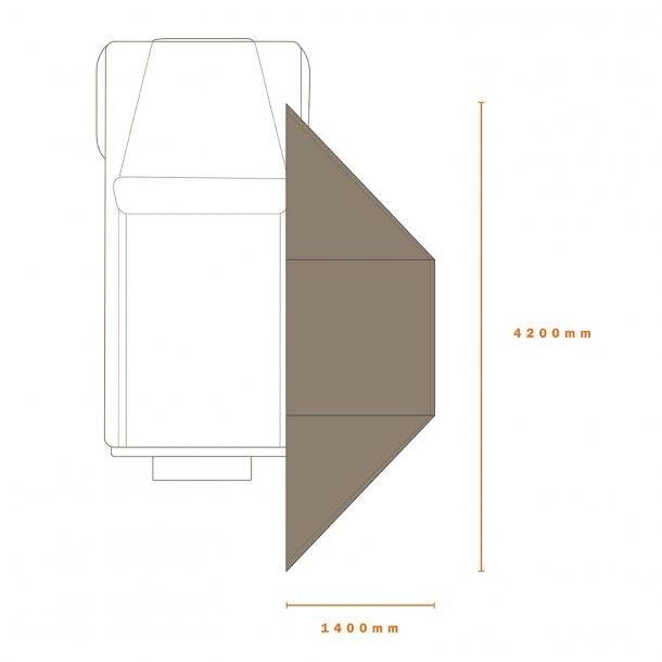 Darche Eclipse 180 Versatile Awning - NZ Offroader