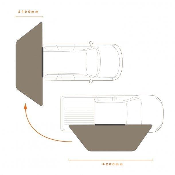 Darche Eclipse 180 Versatile Awning - NZ Offroader