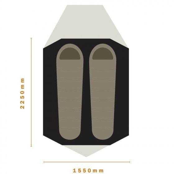 Darche Neblua+ 1550 & 70mm Mattress - NZ Offroader