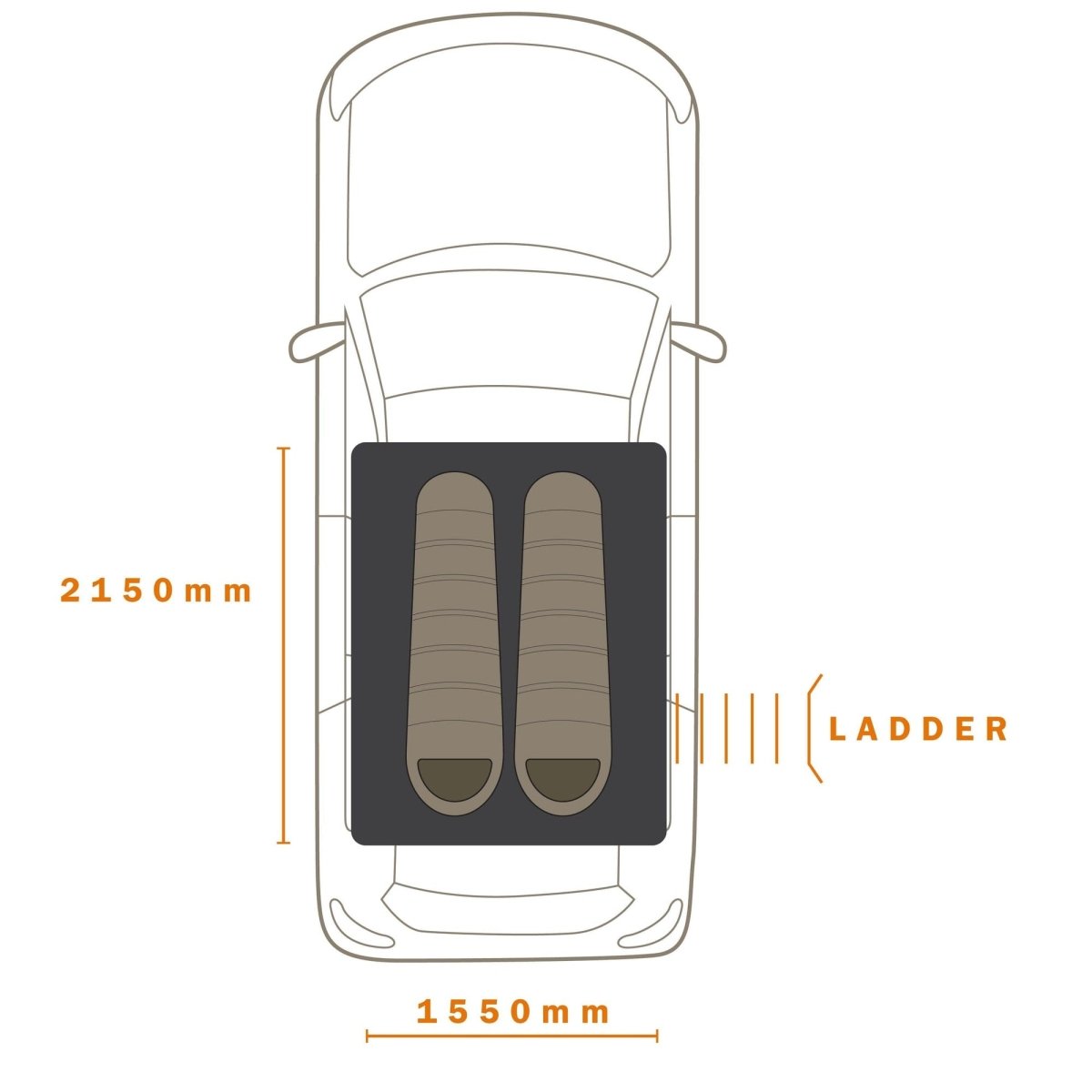 Darche Ridgeback Highrize RTT 1550 - NZ Offroader