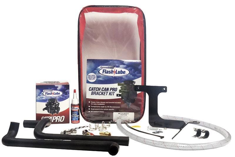 Flash Lube Catch Can Pro to suit Mitsubishi Pajero Sport 01/2015+ - NZ Offroader