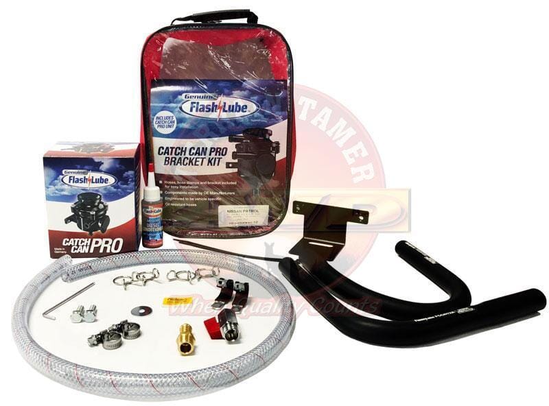 Flash Lube Catch Can Pro to suit Nissan Patrol GU Y61 09/2007- 2016 - NZ Offroader