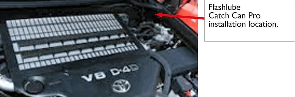 Flash Lube Catch Can Pro to suit Toyota Landcruiser VDJ200 09/07-2019 - NZ Offroader