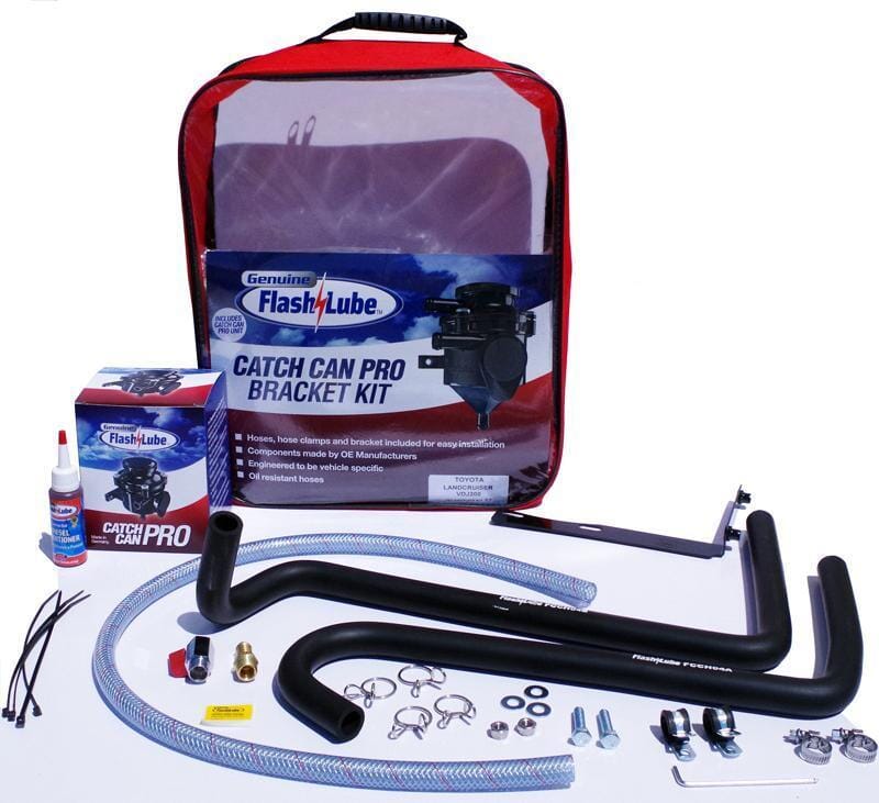 Flash Lube Catch Can Pro to suit Toyota Landcruiser VDJ200 09/07-2019 - NZ Offroader