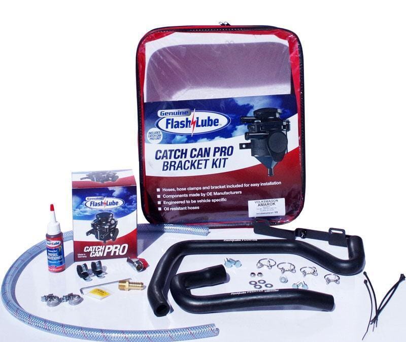 Flash Lube Catch Can Pro to suit Volkswagen Amarok 2010+ - NZ Offroader